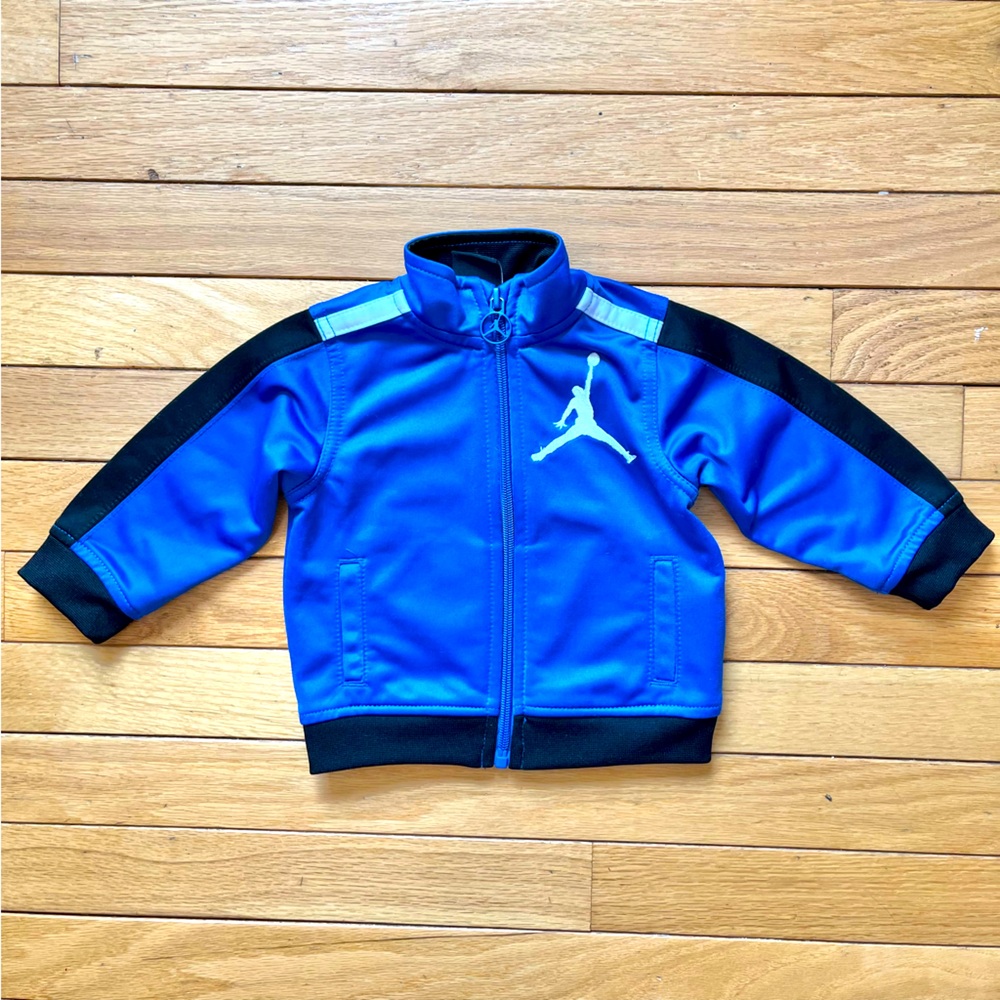 Michael Jordan Blue Baby Track Jacket Size 6 months